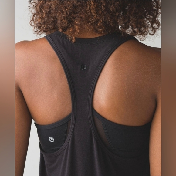 lululemon athletica Tops - Lululemon Yogi Racer Back III
 Black